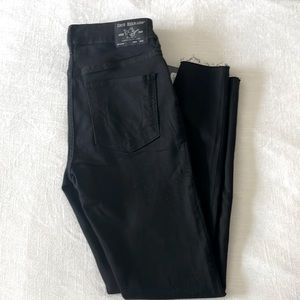Black True Religion skinny jeans